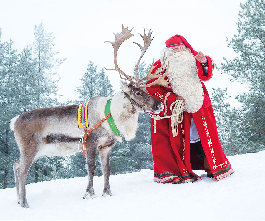 visit to santa in lapland