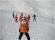 Children in ski school