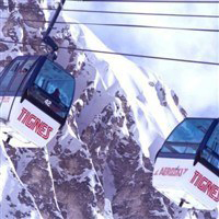 Tignes cable car